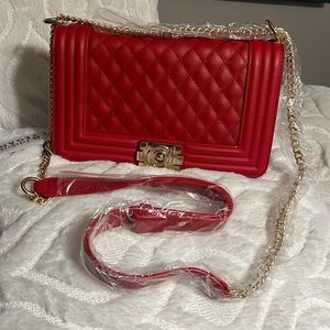 New vegan beautiful crossbody bag